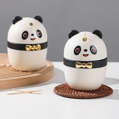 Automatický dávkovač párátek ve tvaru pandy pro domácí a restaurační použití