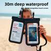 Waterproof Phone Case Pvc Touchscreen Compatible For Swimming And Outdoors