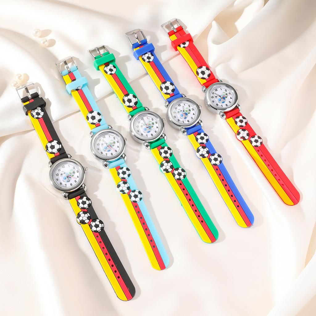 New Fashion Astronaut Pattern Series   Color Cartoon Football Students Children Watch Quartz Watch Sports Wrist Watch Kids Gift