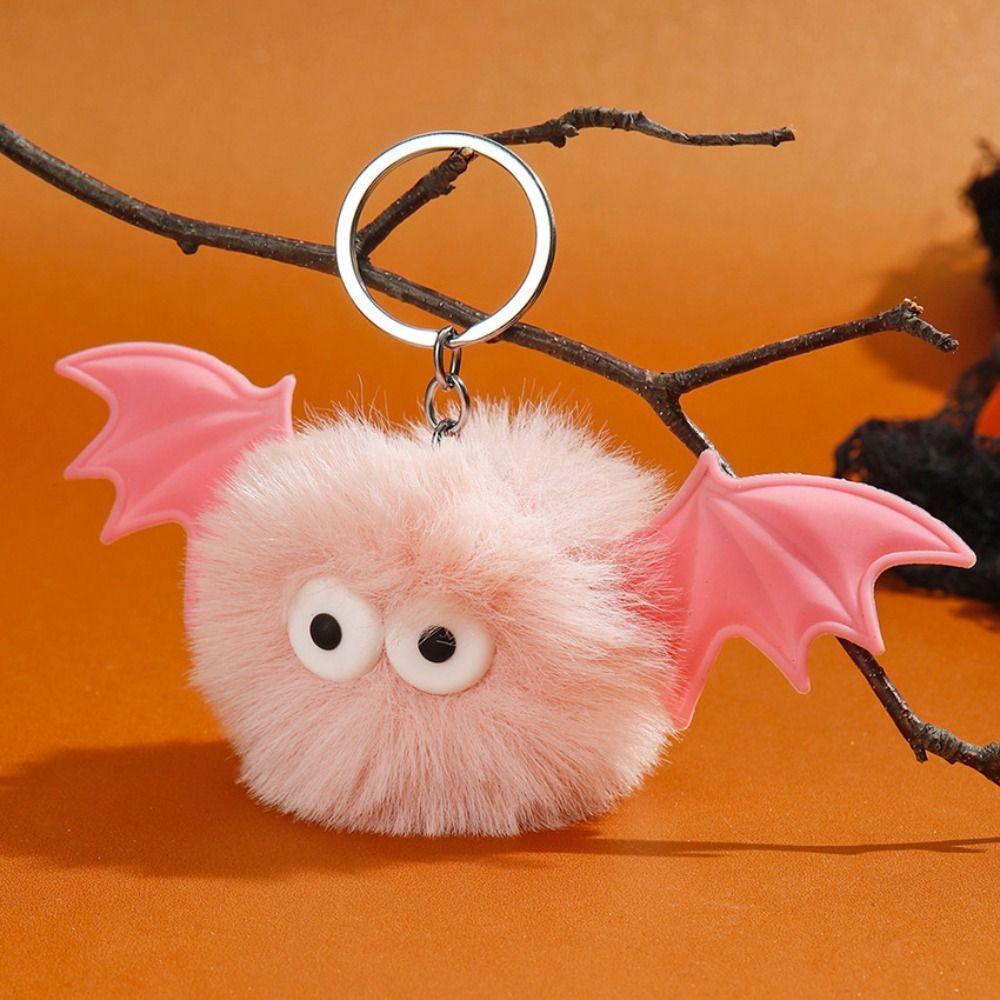 Bag Pendants Plush Bat Doll Keychain Plush Pendants Halloween Keychain Kawaii   Friends