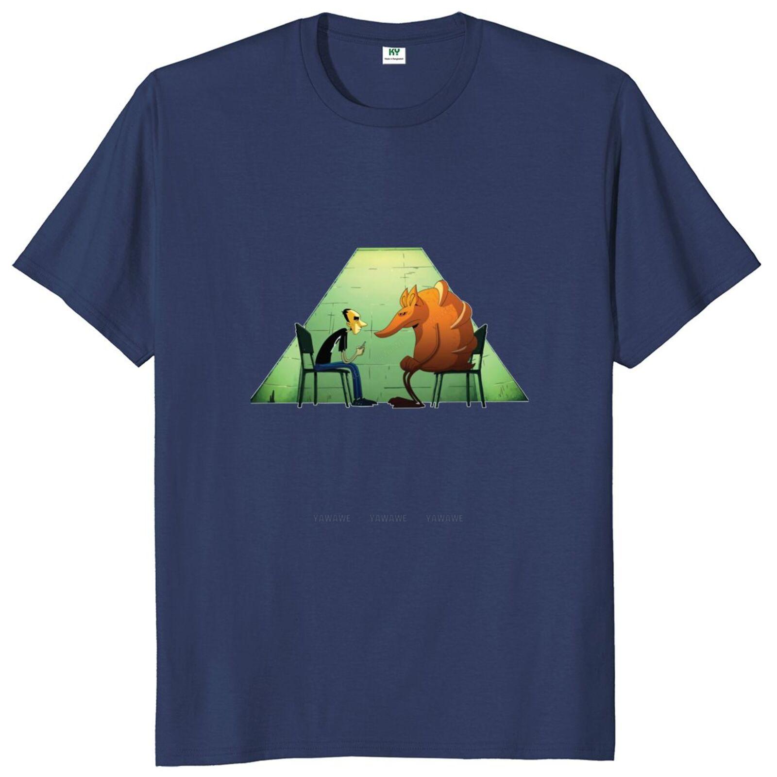 

New male brand tshirts Tear Along The Anime T Shirt Zerocalcare Adult Animated Fans Gift Tops Casual Cotton Unisex Tshirts S