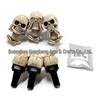 Couvre-chef Squelette et Tête de Fantôme pour Halloween: 20pcs Pierre de Pavage Décoration pour Micro Paysage et Pots de Fleurs