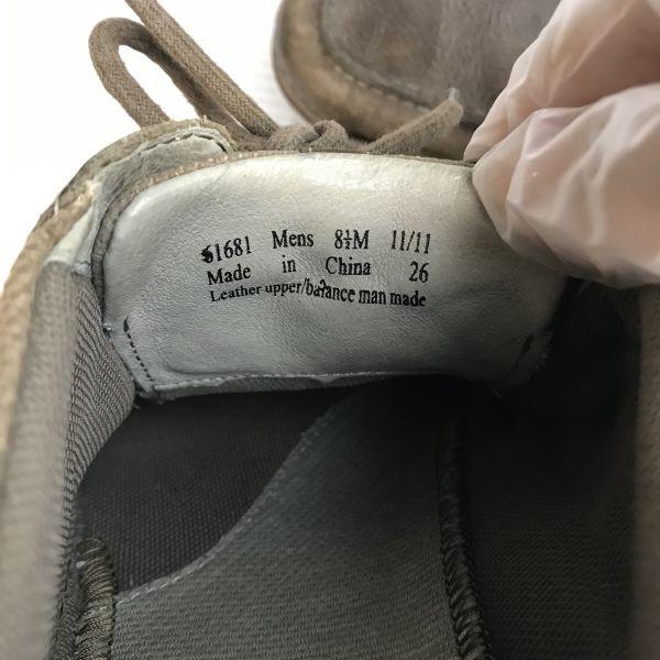 Clarks Low Boots Deck Shoes 8.5M 26.0-26.5 brown(USED)