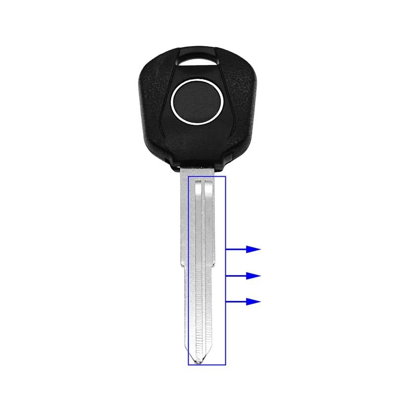 Motorcycle Key Replace Uncut Keys For HONDA CBF600 CBR954 F4I F4 F5 Double Slot Groove Uncut Blade Keys