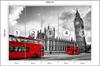 Photomural London Black And White  Smooth Vinyl 450x300