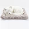 Car Dashboard Ornaments Decor Cute Simulation Plush Cats Dogs Toy Automobiles Decoration Interior Children Gift Auto Accessories