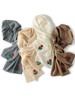 Spring Cashmere 35% Scarf Hand Embroidered flower Scarves Wool Cashmere Women Must Have Light Outer Shawl Fall Present 150*30cm