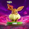 Original Pokemon Action Figures Super Giant Charizard Eevee Collect Miniatures Statues Home Ornaments Children Playthings Celebration Presents
