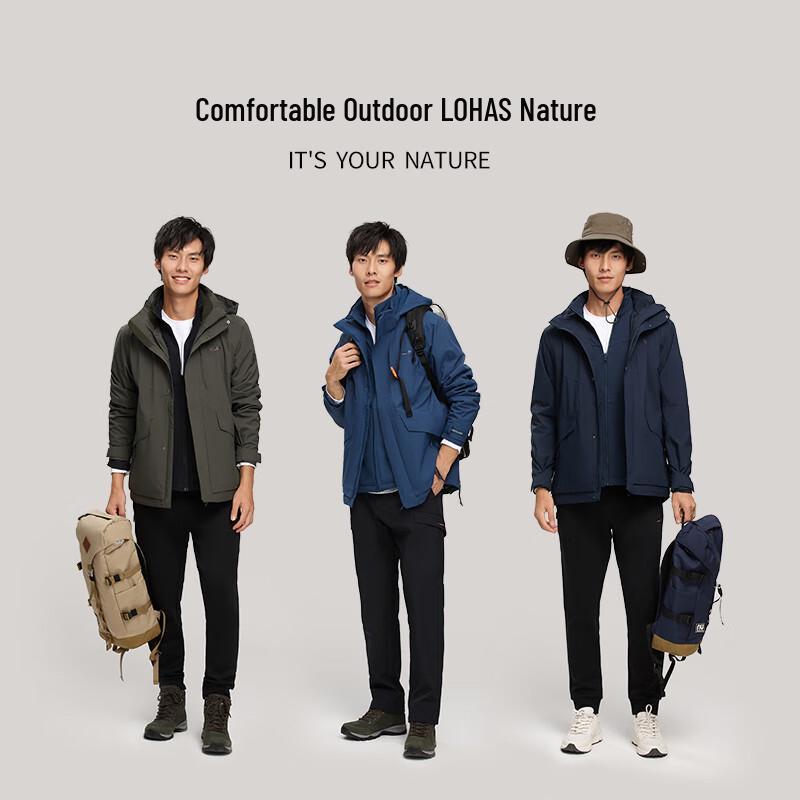 NORTHLAND Men's 3-in-1 Rock Series Winter Jacket