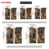 2pcs   plane printing Curtain Popular Men's and women's kimono 100% Polyester (without rod) Outdoor Decorations Use for Living