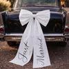 Large Size Car Ribbon Bow Lovely Style Just Married Car Decor Romantic Wedding Car Bow  Wedding Day