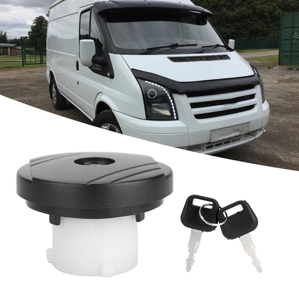 Locking Fuel Cap Petrol Diesel Tank Cap with 2 Keys Fit For FORD TRANSIT MK6 MK7 4411620