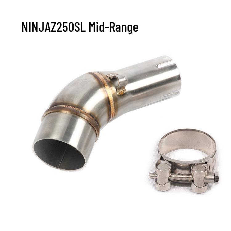 Little Ninja Z250SL 250/300/400 Mid-Section Exhaust Modification Pipe (2012-2022)