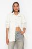 Women's Style Shirt Mint Denim Shirt