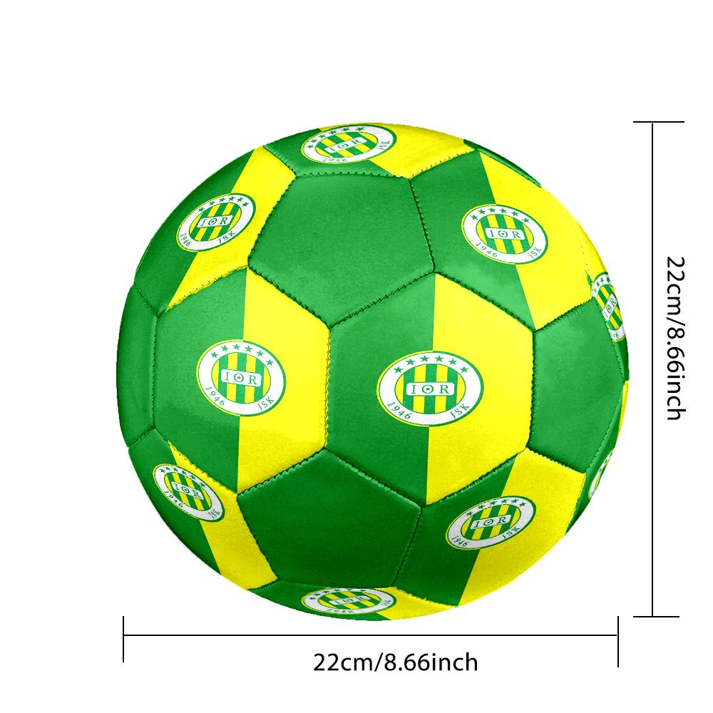 Js Kabylie Indoor Soccer Ball Colorful All Ages Size 5 Machine Stitched PVC Competition Ready Durable High-Bounce