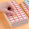 50 Sheets Writeable Labels Adhesive Sticker Jams Label Small Blank Sticker Sticker for Home School Office