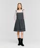 Depound Check Layered Dress [Black]