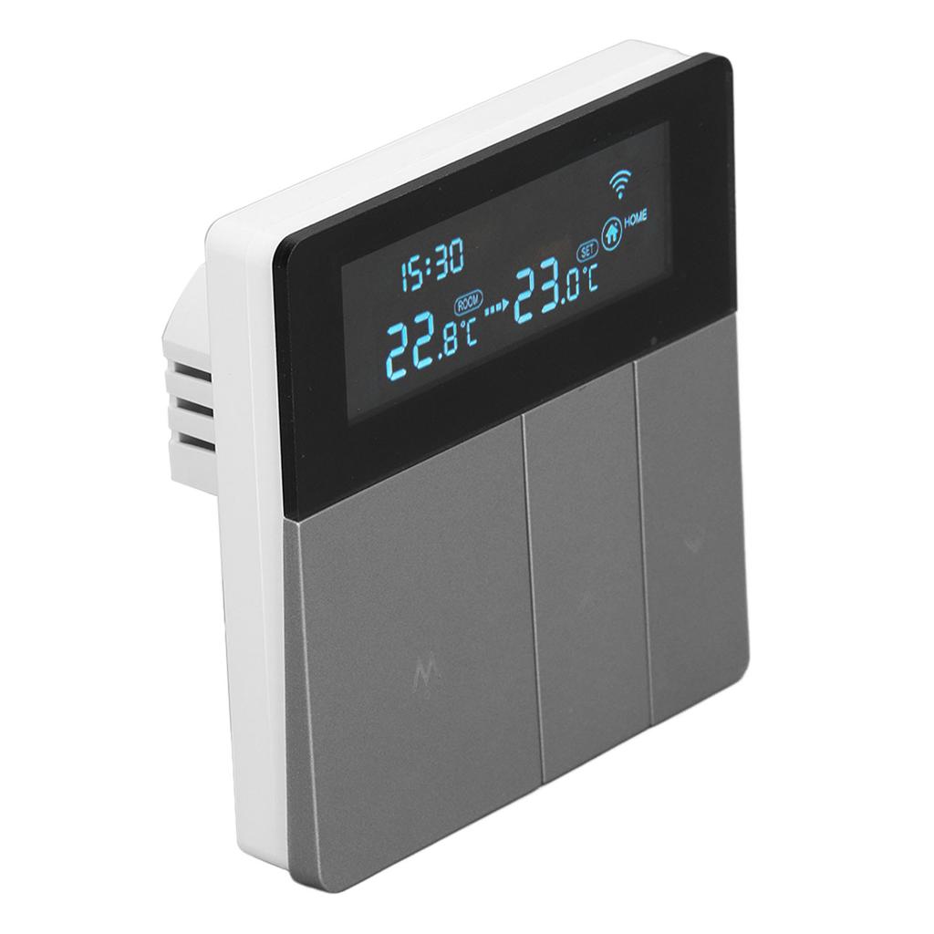 16A Smart Color Thermostat Programmable Smart Electric Heating Thermostat for Home Offices Shopping