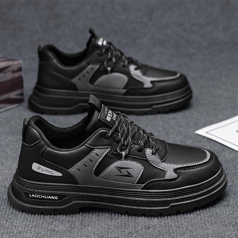 

Autumn and winter new men s shoes Korean version of fashion sports board shoes male students casual shoes men s youth Martin shoes 44