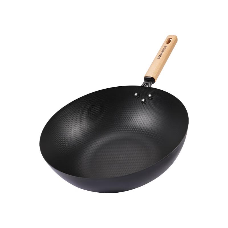 Kangbahe 32cm Fine Iron Non-stick Wok