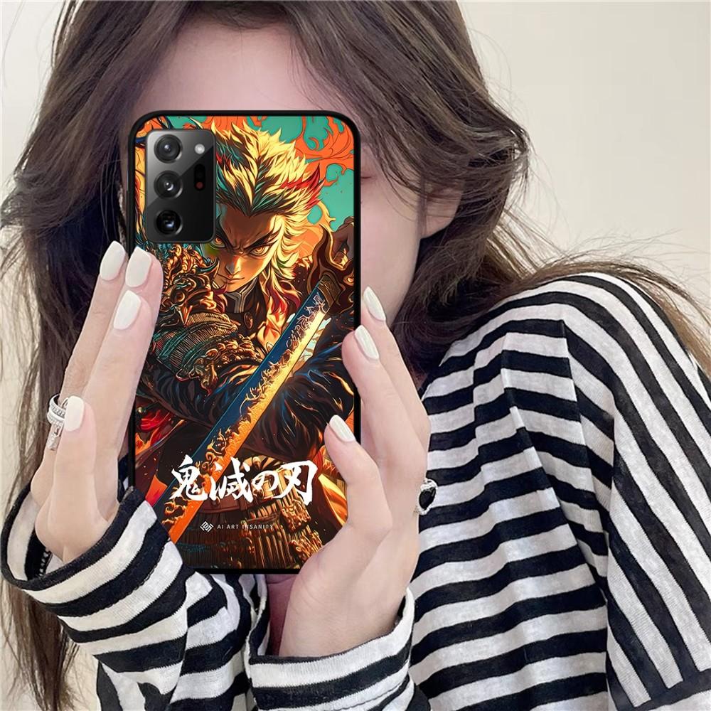 Demon Slayer Phone Case For Samsung Note 8 9 10 20 Pro Plus Lite M 10 11 20 30 21 31 51 A 21 22 42 02 03