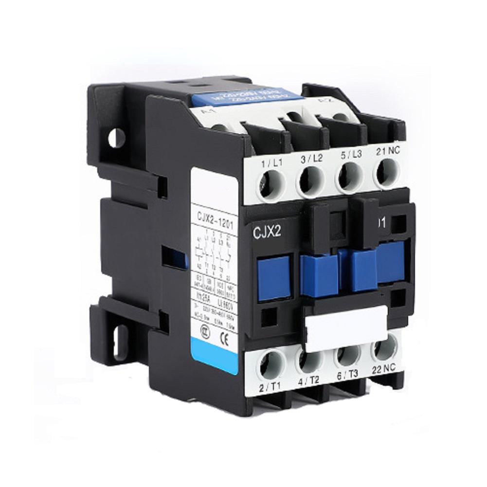 Household Power Contactor Contactors 3P 18A Contactor AC Contactor AC-optimized Design 10,000,000 Mechanical Life
