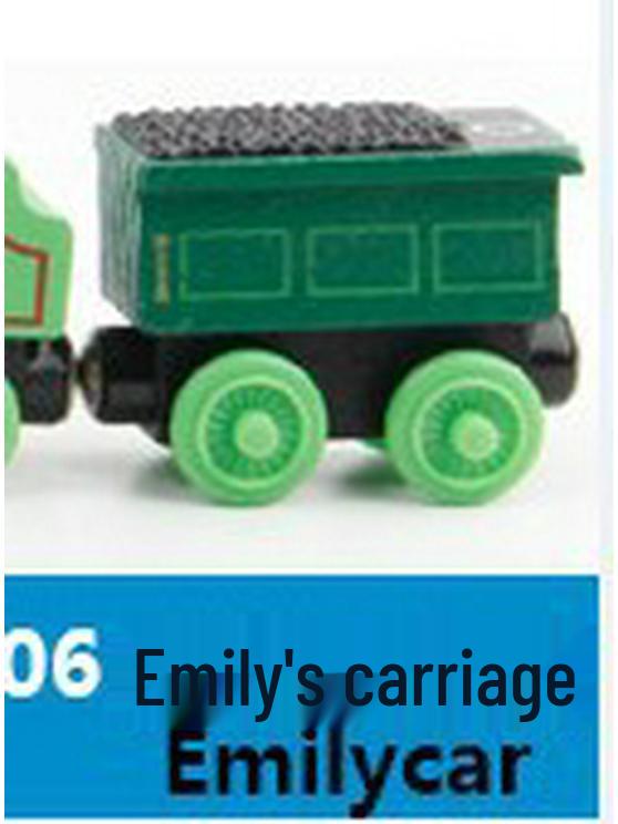 Wooden Magnetic Train Set for Kids - 30-Piece Track & Carriages Toy