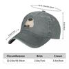 Himalayan Cat Baseball Caps Fashion Washed Denim Hats Outdoor Adjustable Casquette Sports Baseball Cowboy Hat for Men Women