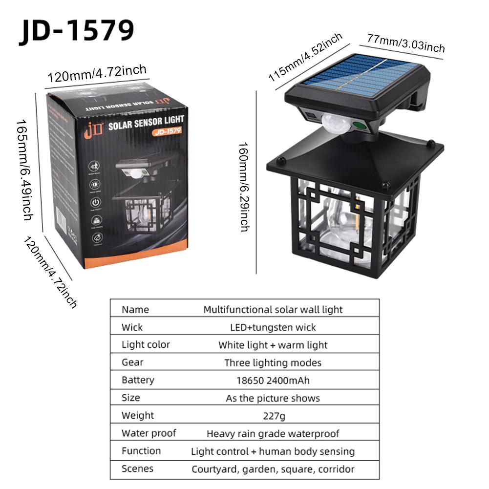 LED Outdoor Solar Lamp Motion Sensor Garden Street Solar Lamp Waterproof Motion Intelligent Sensor Light for Yard Patio Pathway
