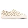 Vans Authentic Canvas Checkerboard Low Top Skate Shoes Unisex Sneakers White Brown VN0A5HZS9FO