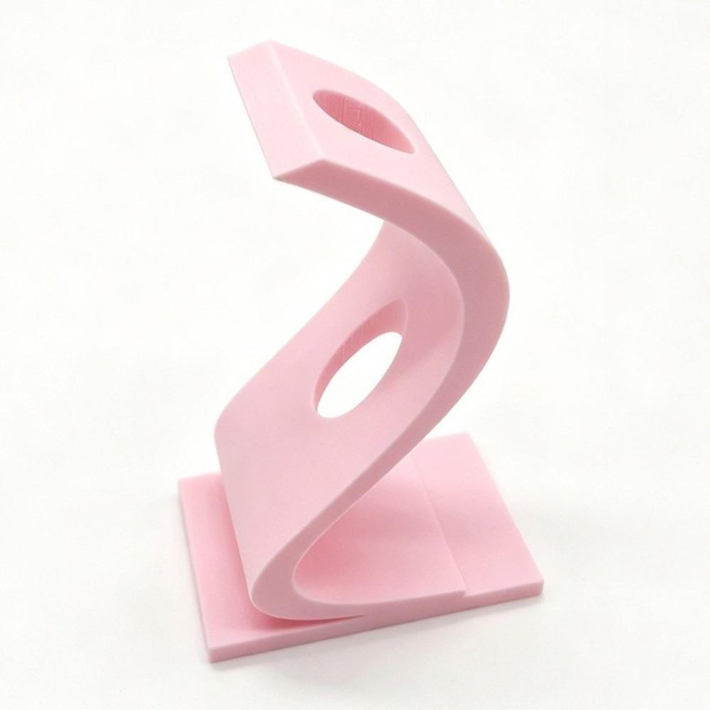 Geometric Art S-shaped Twisted Vase 3D Printed Desktop Pen Holder Flower Rack  Home Use