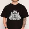 Motorcycle Skull Tshirt 100 Cotton ONeck T Shirt Fashion Short Sleeve Mens Tees Graphic Tshirts