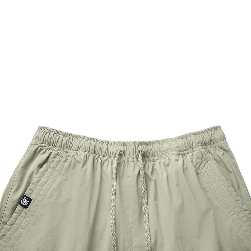 Li-Ning Basketball Series Anti-Five Casual Simple Solid Color Lace-Up Straight Leg Knitted Sports Pants Men Pants Stone-Gray AYKV755-1