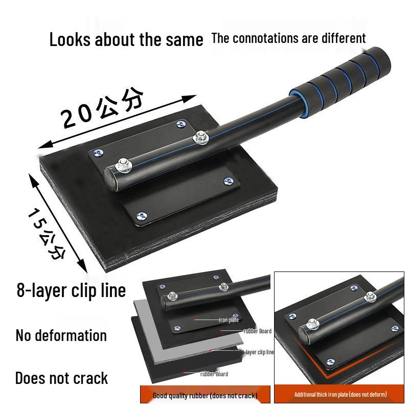 Fliesenverlegung Gummihammer Brett Klopfwerkzeug