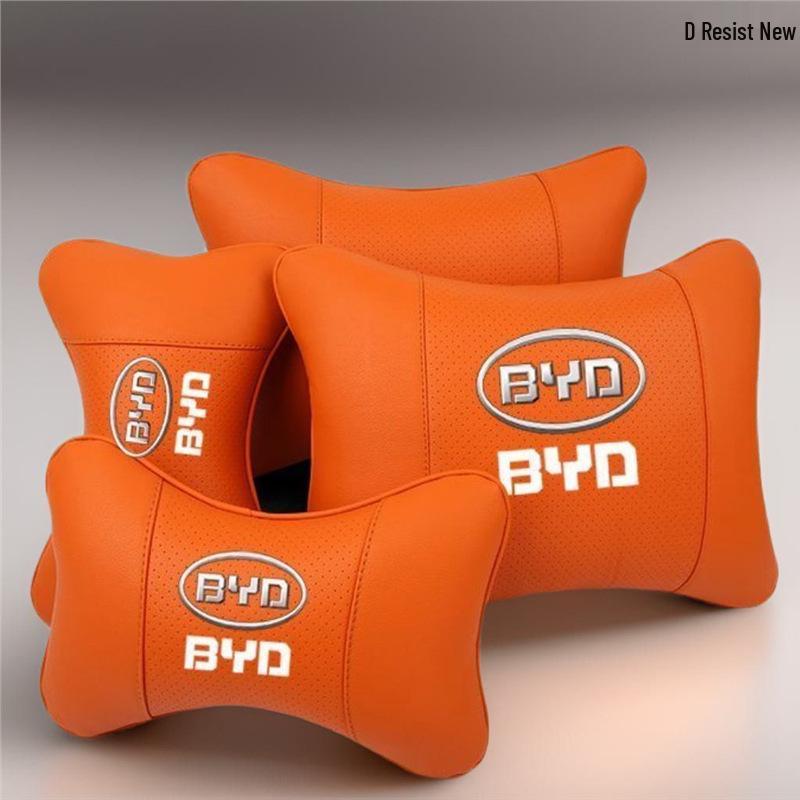 Reposacabezas y cojín de respaldo para coche eléctrico BYD Han (modelos Song/Qin/Plus/Seal) y almohada para cuello y cintura