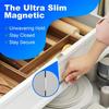 20Pcs/10Sets Ultra-Thin Magnetic Cabinet Catch, No-Drill Adhesive Mount for Kitchen Wardrobe Drawer, Strong Hold Rustproof