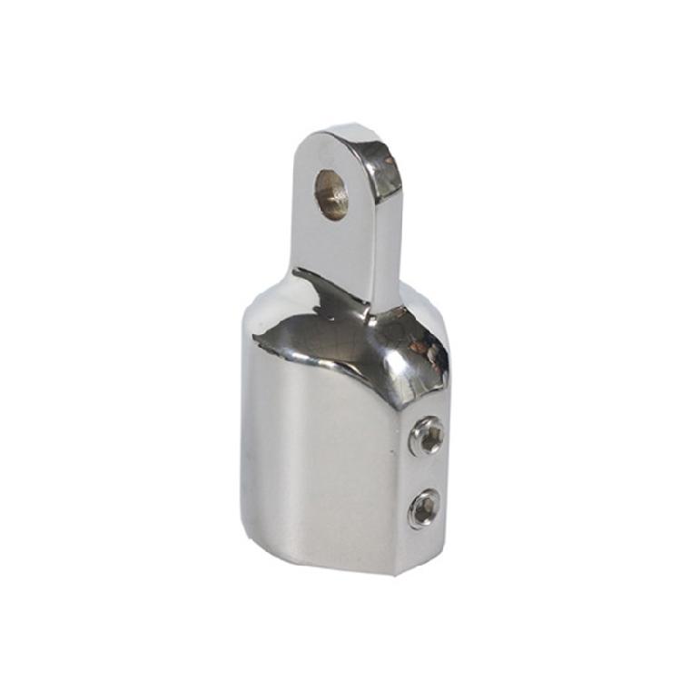 Boat Bimini Top Fitting Deck Hinge Slide Cap Pipe Eye End Cap External Eye End