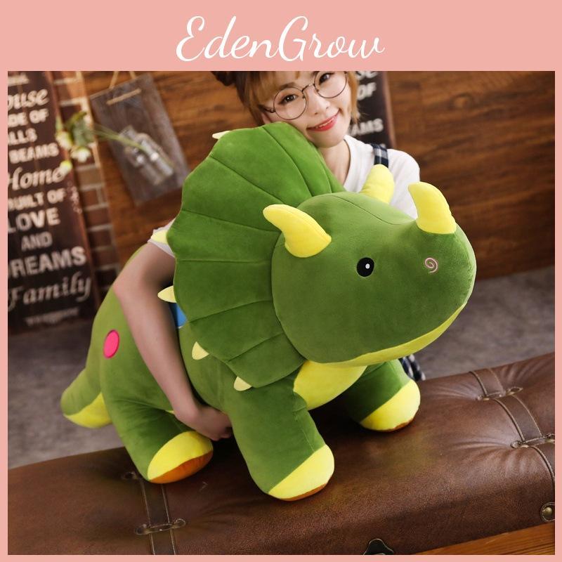 Plush Toy Triceratops Dinosaur Stuffed Doll Cartoon Bedroom Decoration Gift