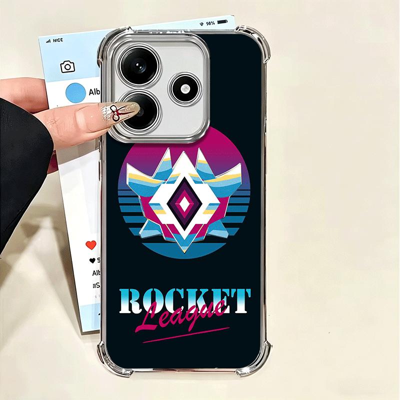 

R-Rocket L-League Game Soft Phone Case For Xiaomi Poco X7 X8 Pro Max X6 X5 X3 F8 Ultra F7 M8 M7 M5S Redmi 15C 15A 15 14C 13C 12C Xiaomi Redmi 13