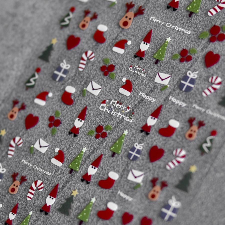 Cute Animals Bear Dog Cake Sweet Cherry Grid Bowknot Star Line Fruit Relief Self Adhesive Nail Art Stickers 5D Manicure Decals