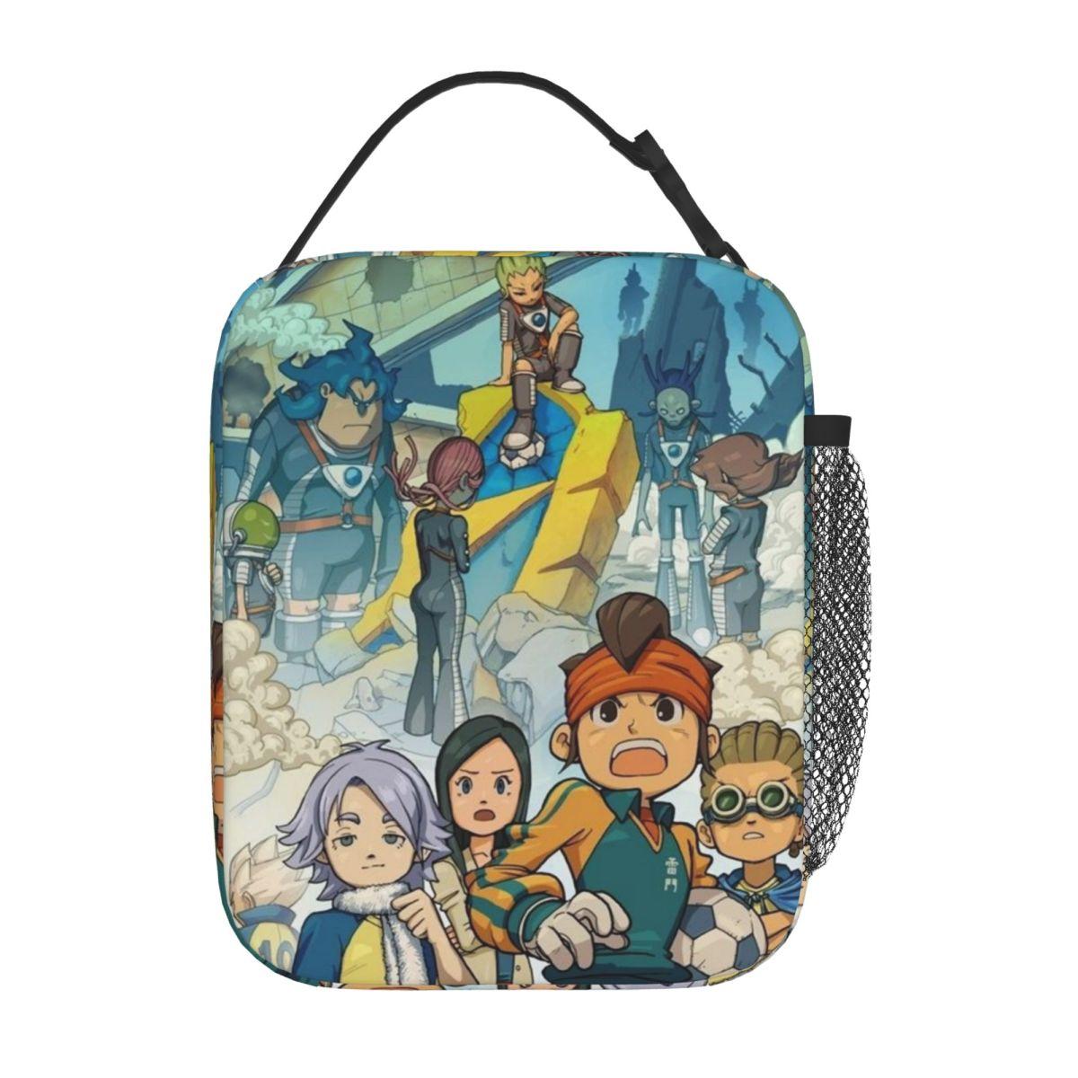 Inazuma Eleven: Victory Road Thermal Insulated Lunch Bags for Picnic Portable Food Bag Cooler Thermal Lunch Boxes One Size