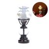Kerosene Bedroom Table Lamp Miniature Furniture Model Doll Houses Accessory Realistic Lighting Toy Playset 1:12