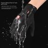 Motorcycle Touchscreen Winter Gloves - Non-Slip, Waterproof, Windproof, Unisex, Warm Velvet, with Zipper.