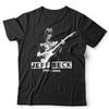 Jeff Beck TShirt Unisex Yardbirds Vintage Retro Blues Rock Jazz Guitar