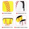 Neoprene Softball Storage Pouch, Portable Zipper Waterproof Bag for Baseball Tennis, Multi-purpose Makeup Bag & Outdoor Sports Organizer