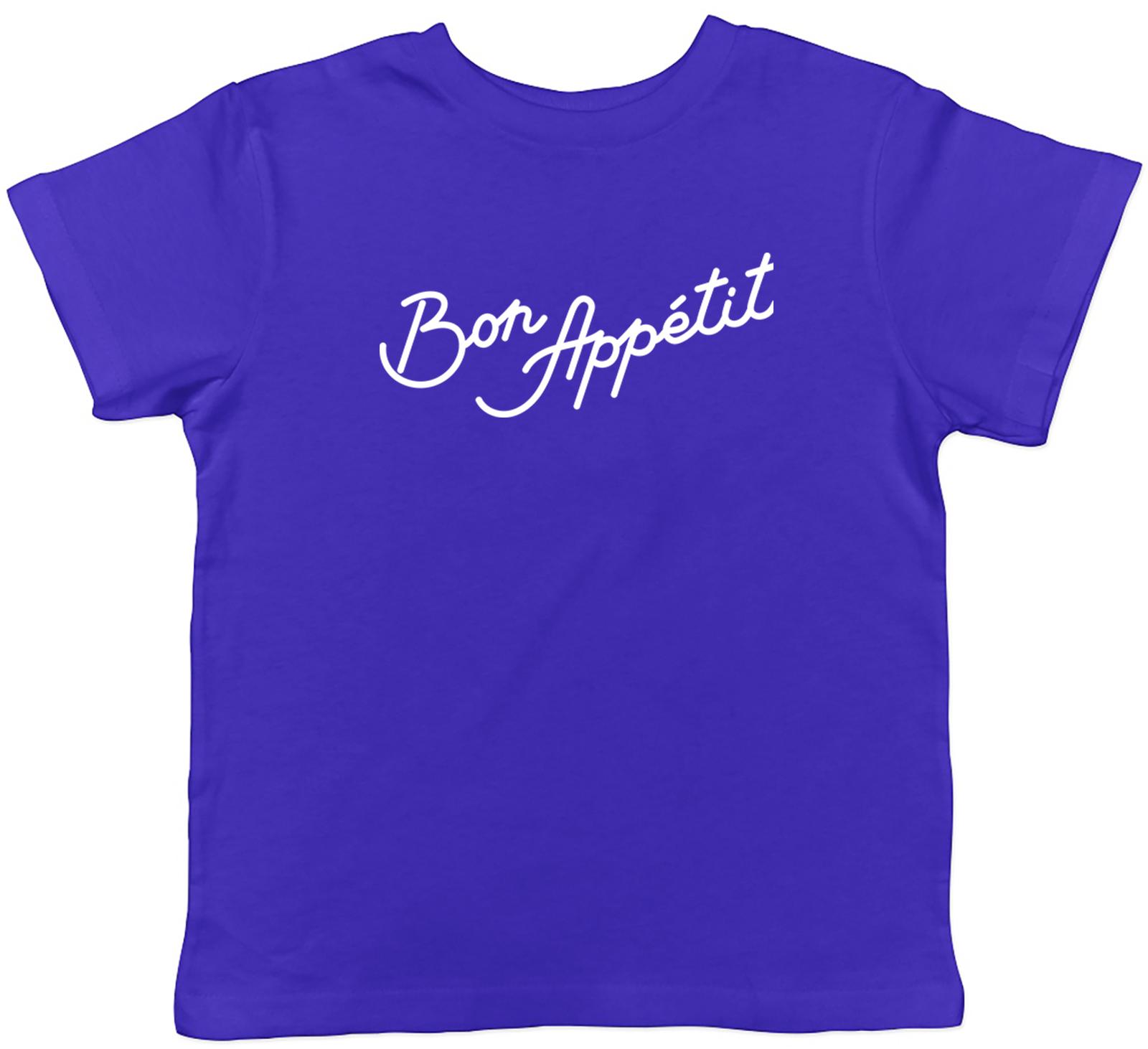 

Bon Appetit Kids T-Shirt French Enjoy your Meal Childrens Boys Girls Gift 160