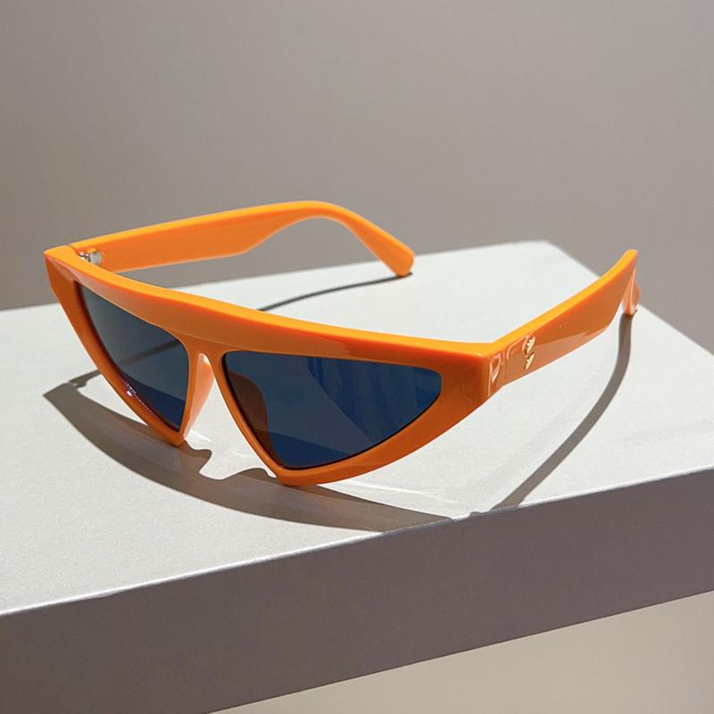 

Vintage Fashion Triangle Sunglasses Women For Men Luxury Brand Designer Punk Cool Sun Glasses Trending Pink Shades Uv400