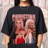 Nieuwe Christina Aguilera Cadeau Voor Fans Unisex S5XL Shirt Unisex T-shirt