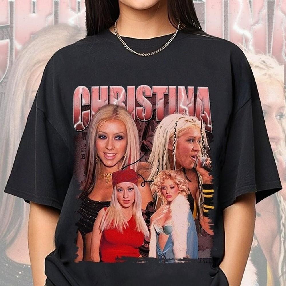 New Christina Aguilera Gift For Fans Unisex S5XL Shirt Unisex T-Shirt