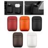 Khers Car Drink Rear Seat Side Hook PU Holder, Pocket, Type, Leather, 2-Pack (Mocha Brown)